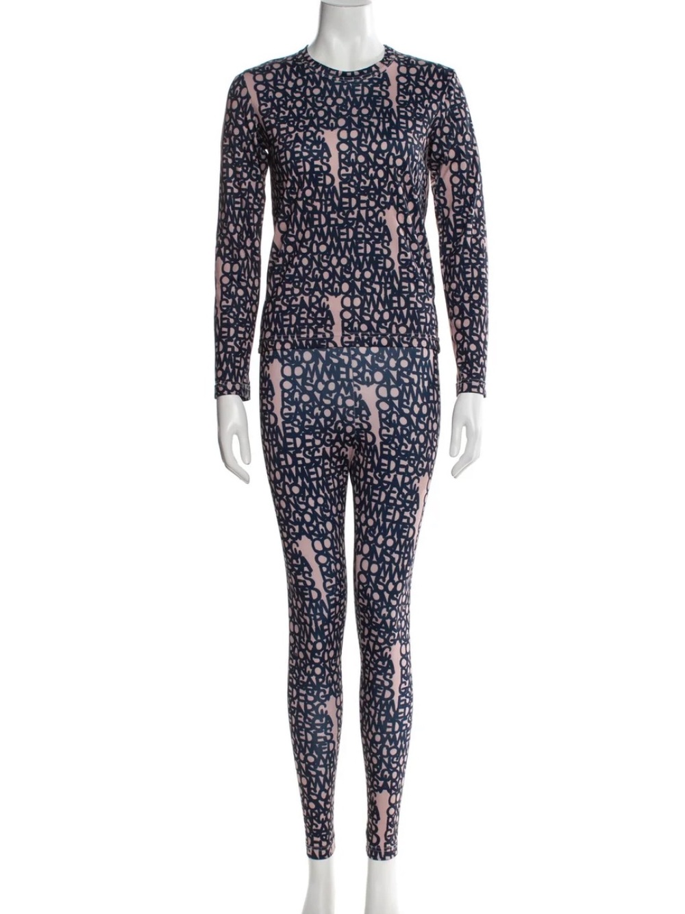 Comme Des Garçons leggings and top from the AD2018 BAANAI collaboration medium